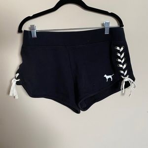 PINK/Victoria Secret Black and White Shorts